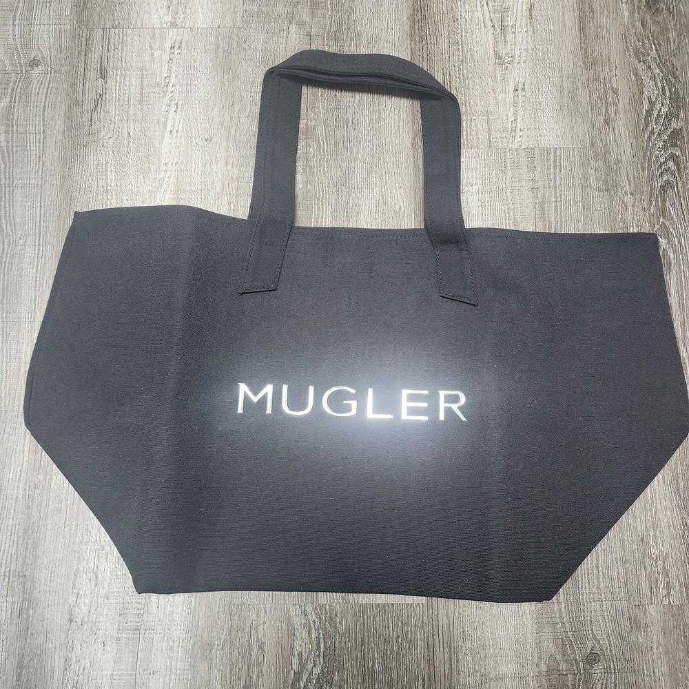 Mugler Black Tote Bag